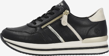 Sneaker low de la REMONTE pe negru