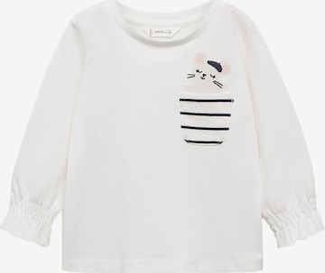 T-Shirt 'ARTIST' MANGO KIDS en blanc : devant