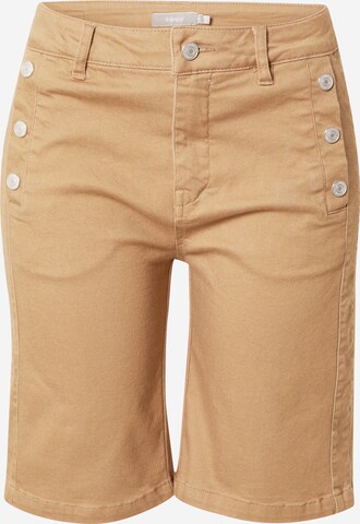 Fransa Regular Pants 'LOMAX 5' in Beige: front