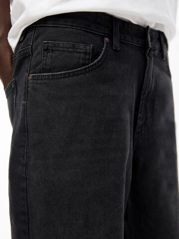 Loosefit Jean Pull&Bear en noir