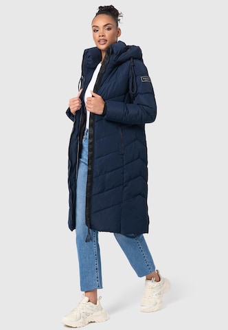 NAVAHOO Χειμερινό παλτό 'Sahnekatzii XIV' σε μπλε