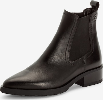 Tamaris - Botas chelsea em preto: frente