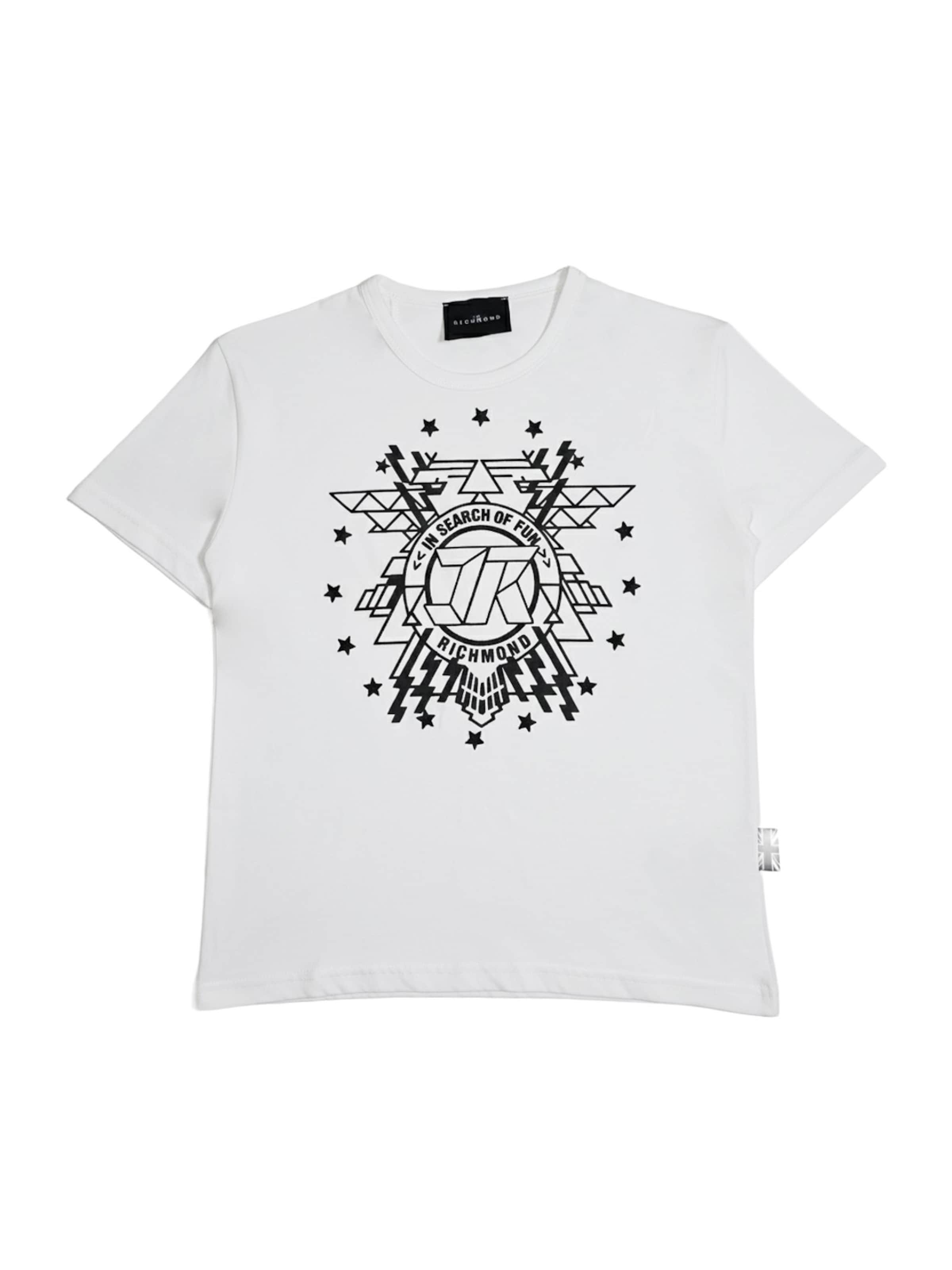 T-Shirt 'T-shirt bianca per bambino' John Richmond en blanc : devant