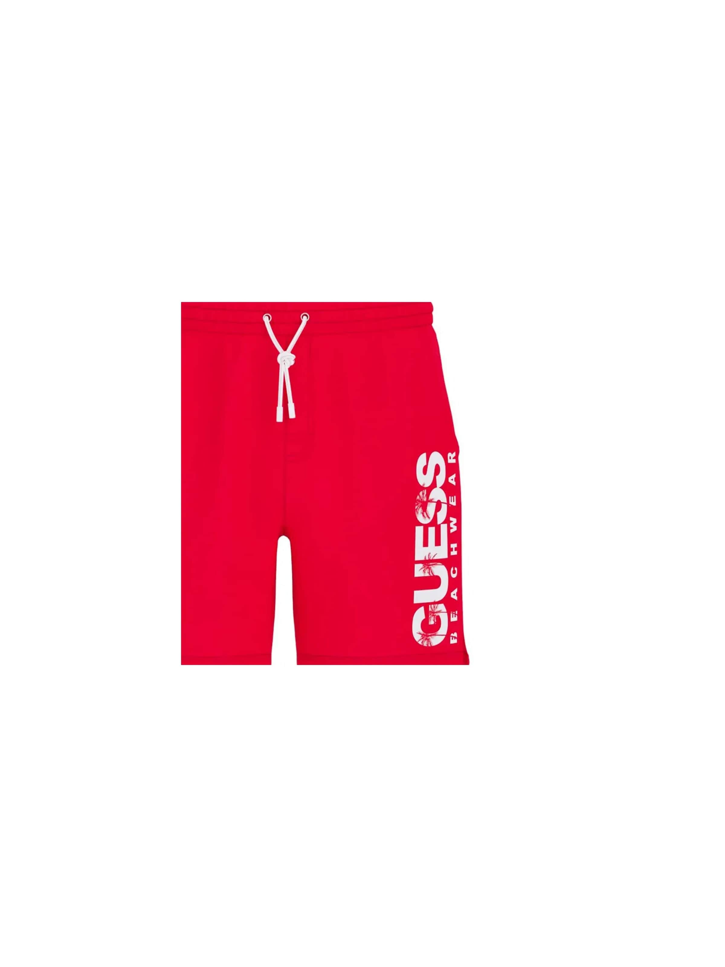 GUESS - Bermudas 'Los angeles' en rojo