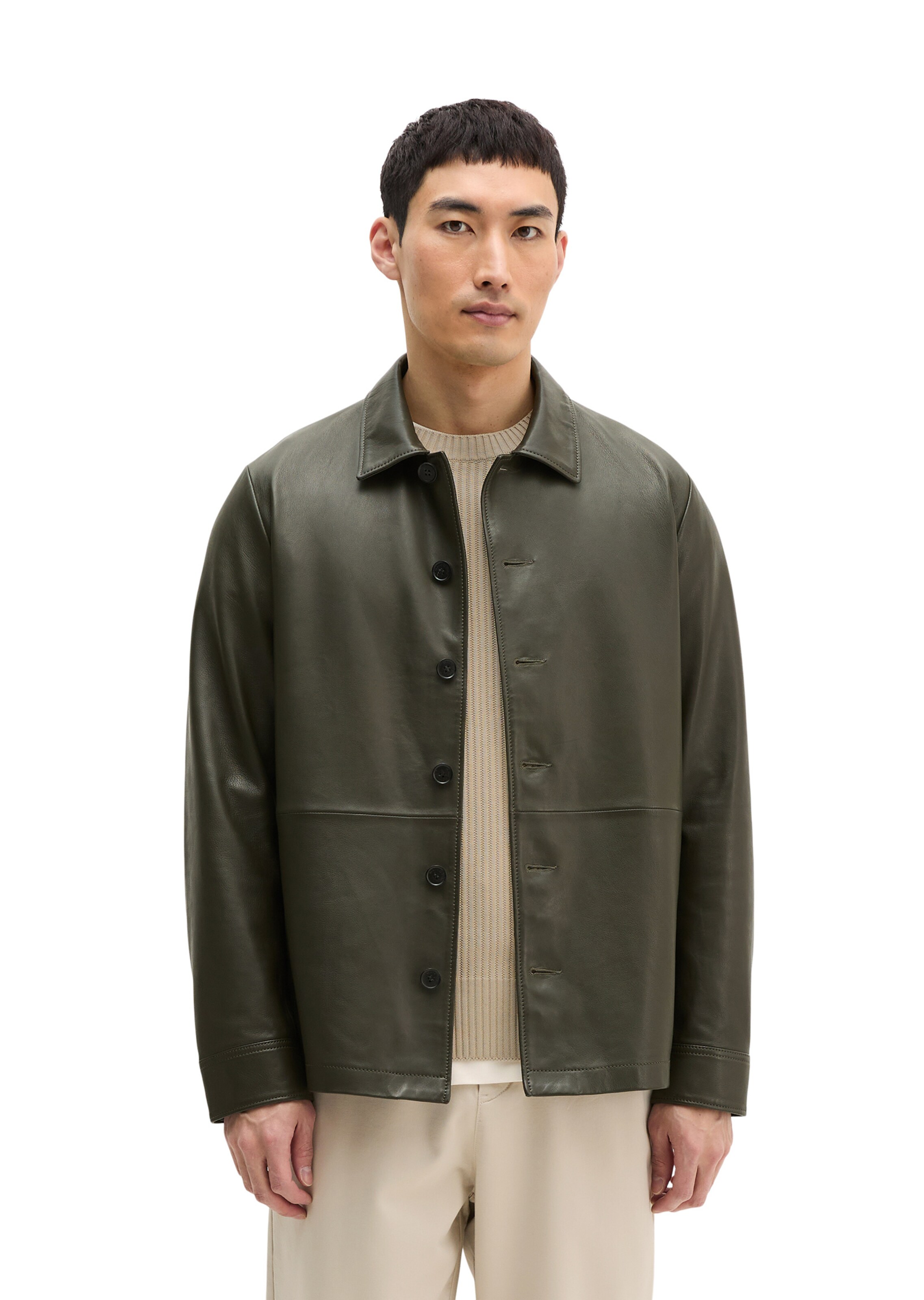 Marc O'Polo Jacke in Braun: Vorderseite