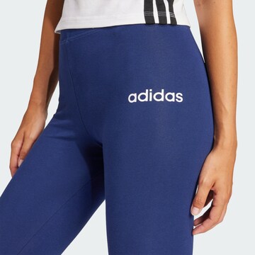 ADIDAS SPORTSWEAR Skinny Sports trousers 'Essentials' in Blue