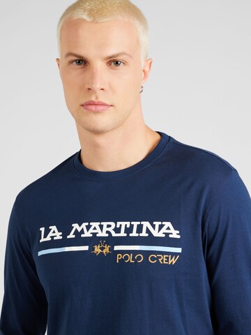 La Martina Koszulka w kolorze niebieski
