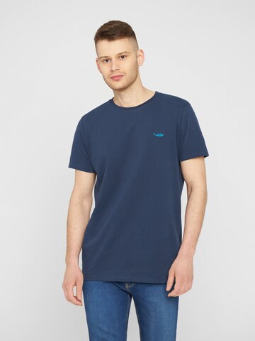 T-Shirt 'Ocean' MBRC the ocean en bleu : devant