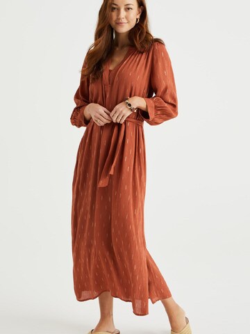 Robe WE Fashion en marron