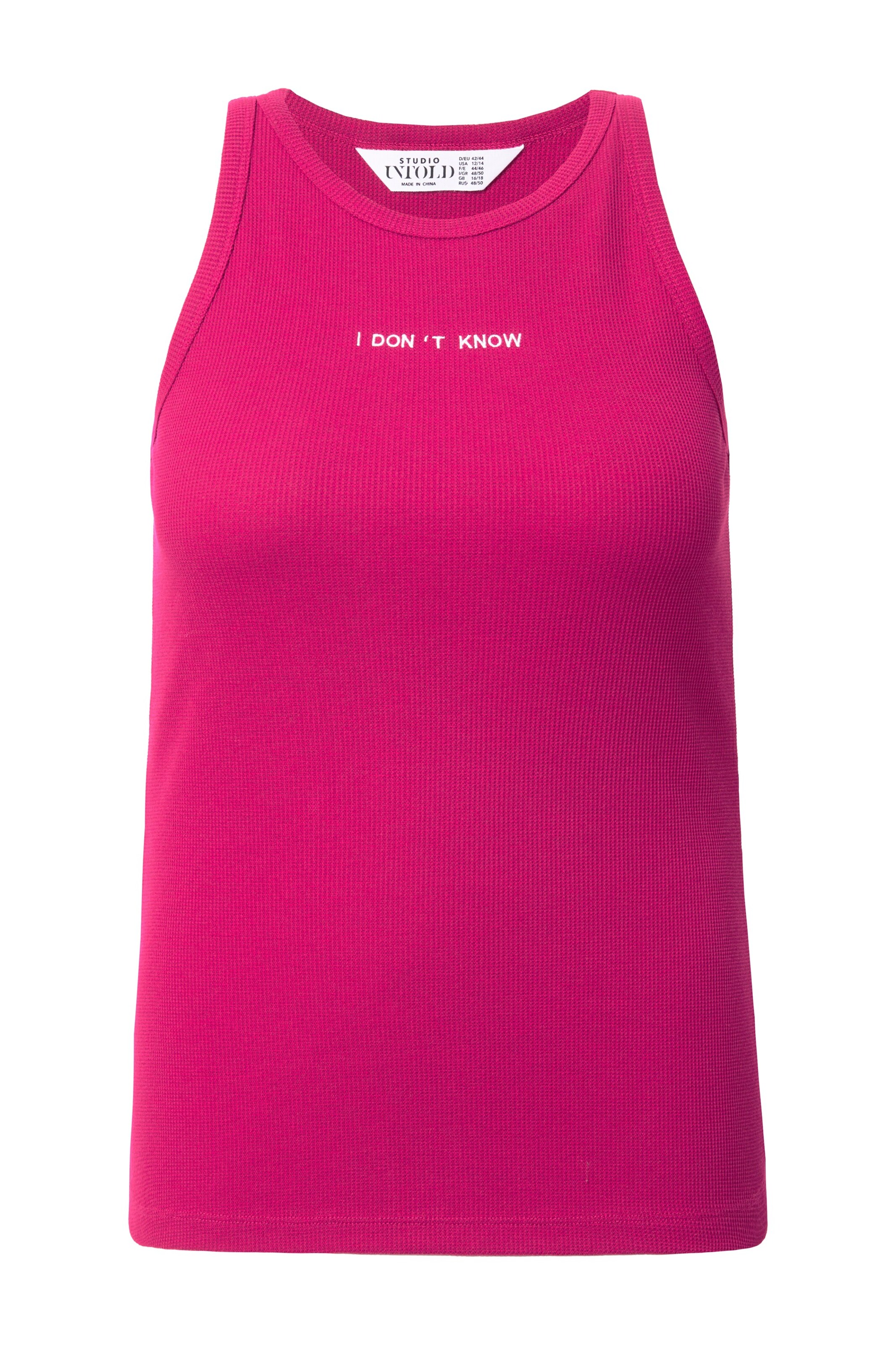 Tops en tricot Studio Untold en rose : devant