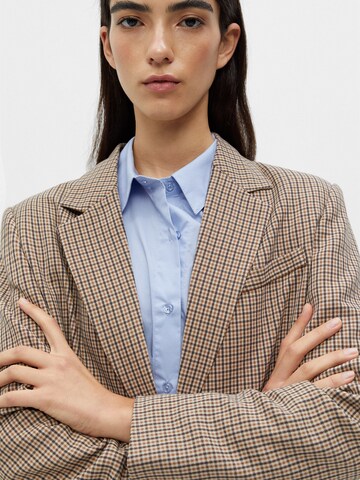 Pull&Bear Blazer in Brown