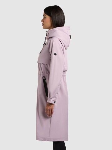 khujo - Sobretudo meia-estação 'Pinax2 ' em roxo