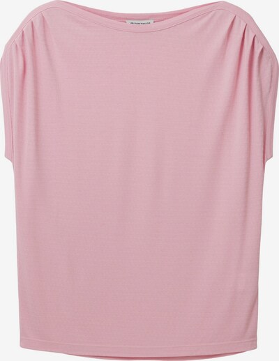 Tricou TOM TAILOR pe roz pastel, Vizualizare produs