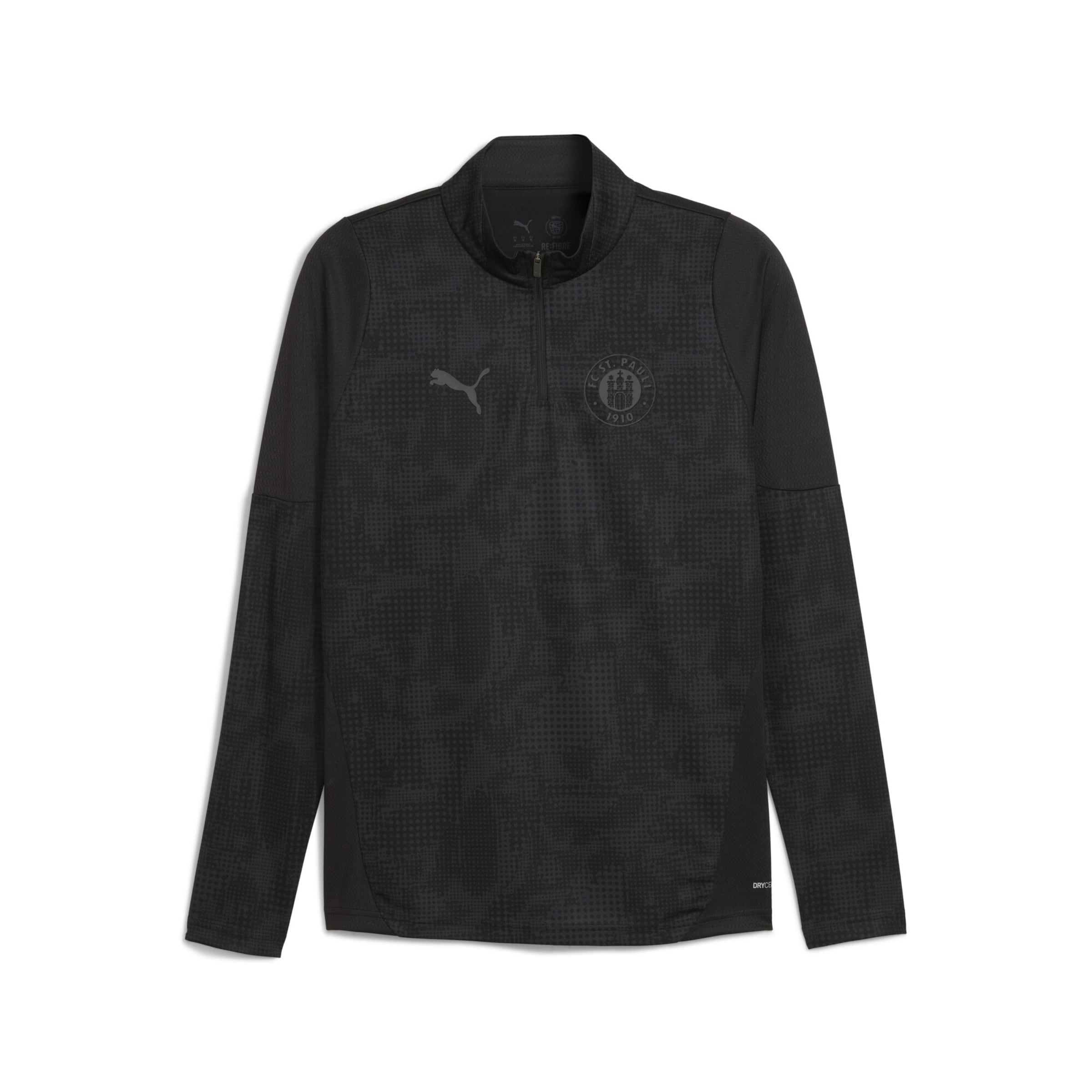 PUMA Funktionsshirt 'FC St. Pauli' in Schwarz: Vorderseite