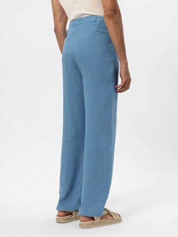 Antioch Regular Bandplooibroek 'Gregorio' in Blauw