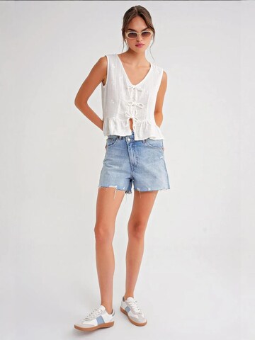 Camicia da donna di MixRay in bianco