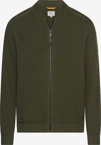 CAMEL ACTIVE Knit Cardigan in Green: front