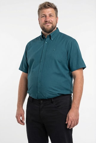 Boston Park Regular Fit Hemd in Grün