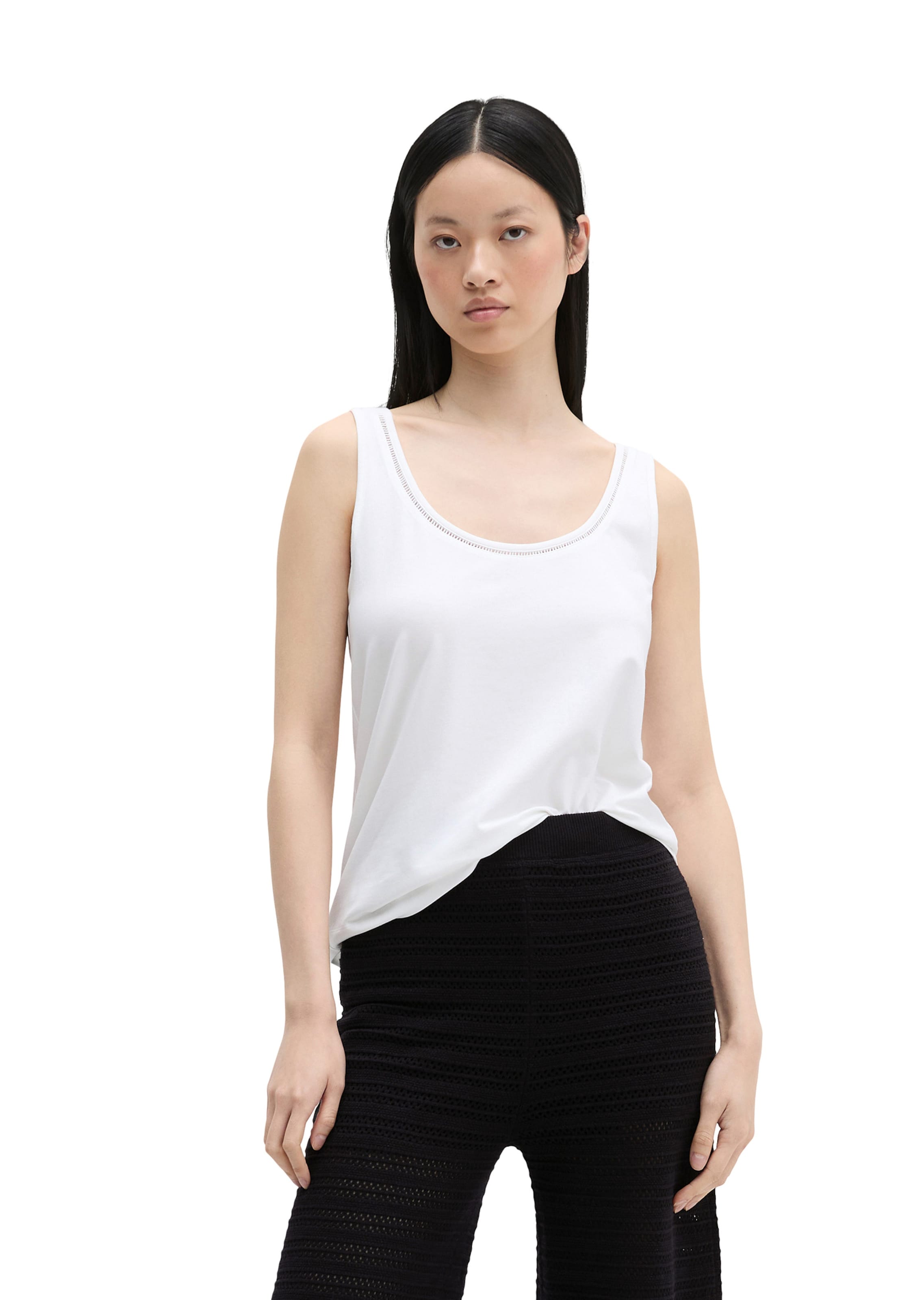 Marc O'Polo Top in Weiß: Vorderseite