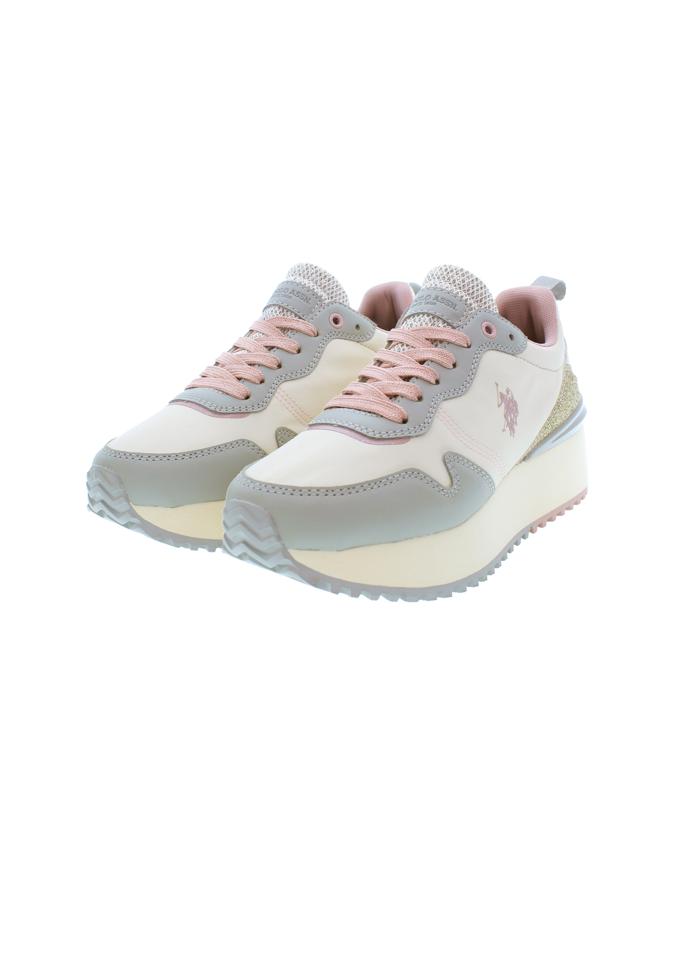 Sneaker bassa di U.S. POLO ASSN. in bianco