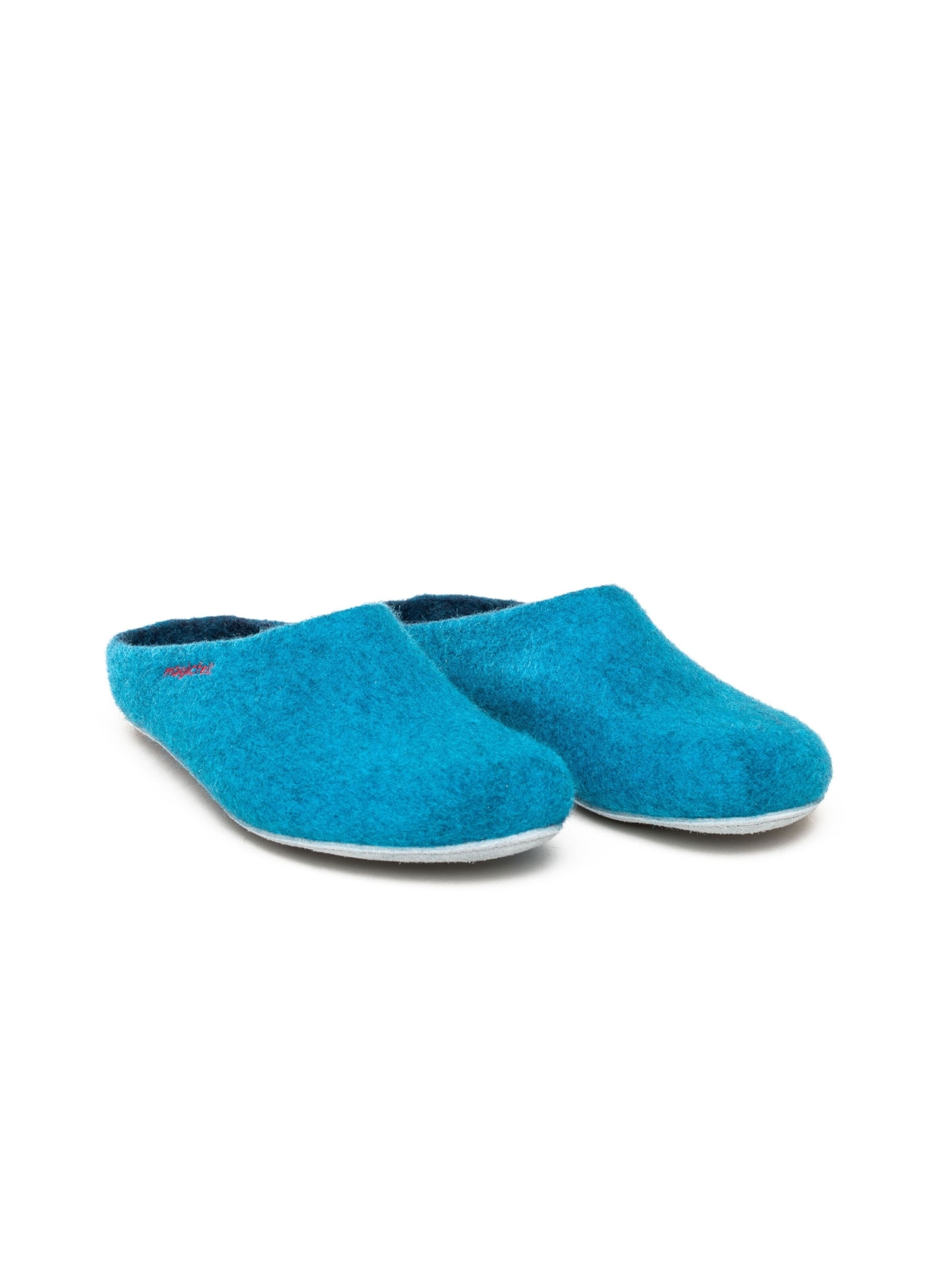 MagicFelt Slippers 'Filzpantoffel AP 701' in Green