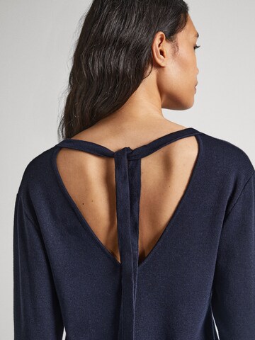 Pepe Jeans Knitted dress 'Darice' in Blue