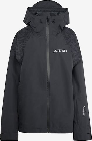 ADIDAS TERREX Outdoorjas 'Xperior Hybrid' in Zwart: voorkant