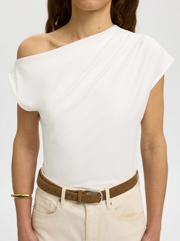 Maglietta 'SLFMolly' di SELECTED in bianco