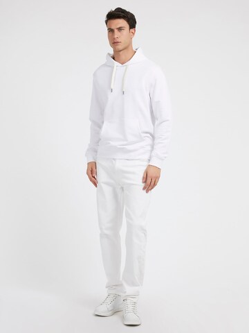 GUESS Sweatshirt 'Christian' in Weiß