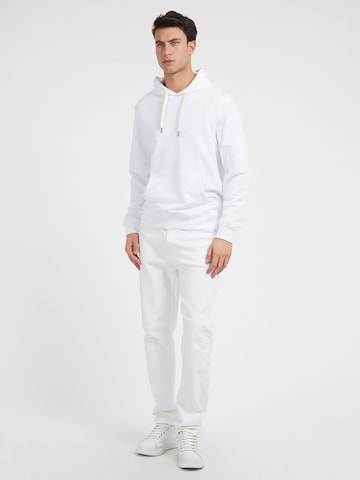 Sweat-shirt 'Christian' GUESS en blanc