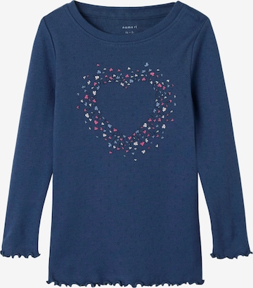 mėlyna NAME IT Marškinėliai 'NMFNIMMA': priekis