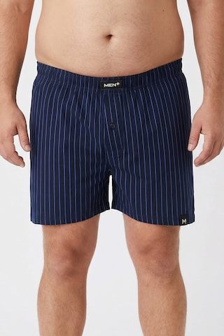 Men Plus Boxershorts in Blau