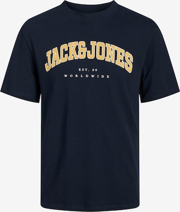 JACK & JONES T-Shirt 'JJCaleb' in Blau: Vorderseite