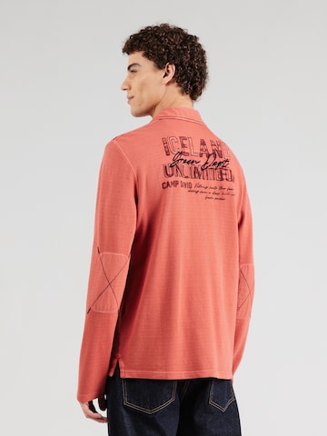 CAMP DAVID Shirt in Red