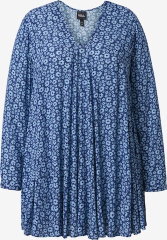 Ulla Popken Bluse in Blau: Vorderseite