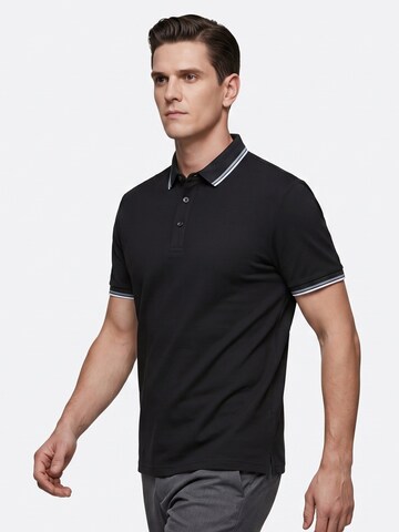 ALLTHEMEN Shirt 'Haltung'‌‌ in Schwarz