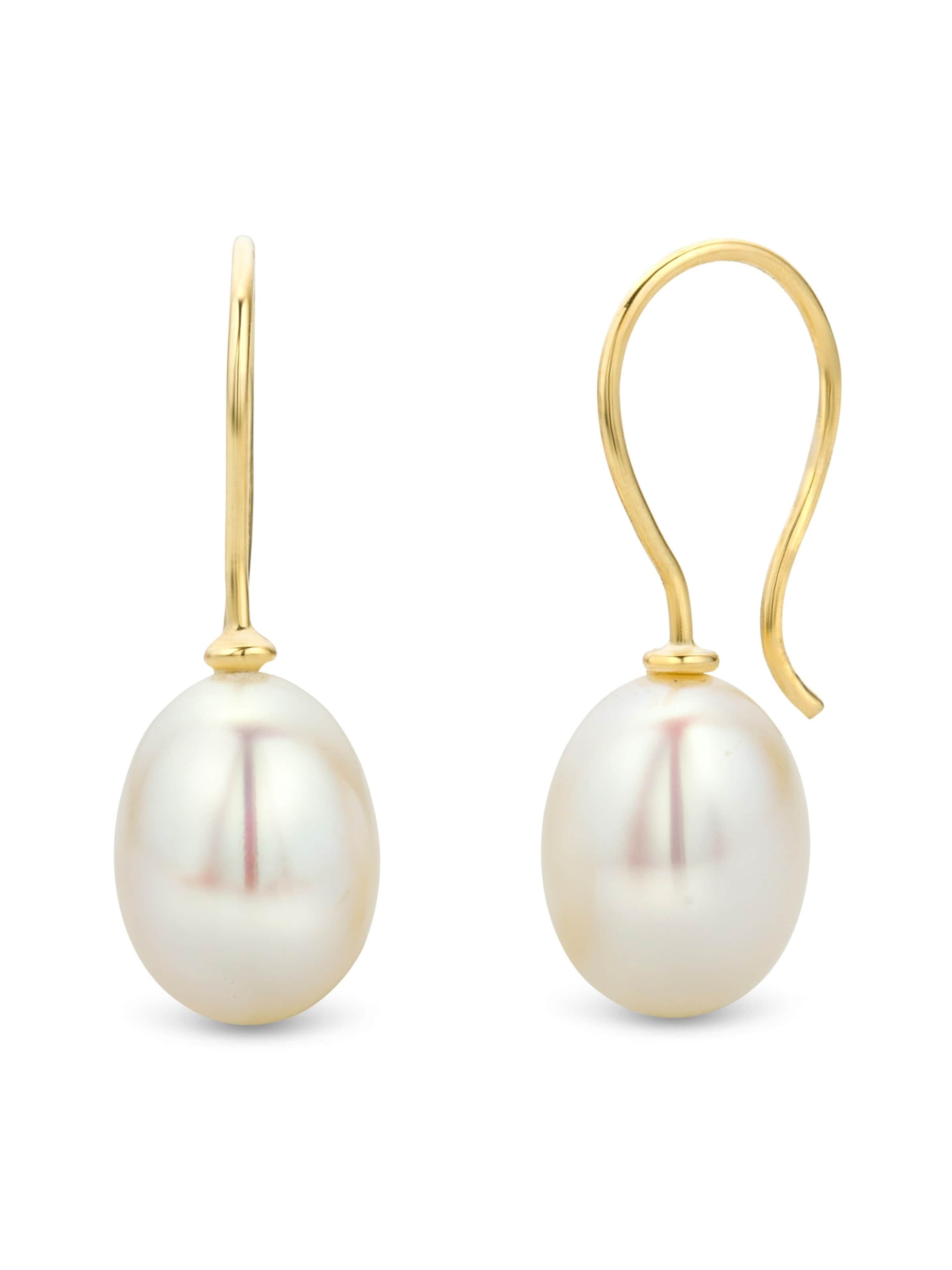 Vanlere Earrings in Gold: front