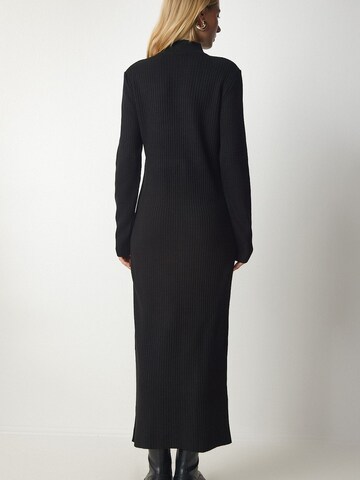 Robes en maille Happiness İstanbul en noir
