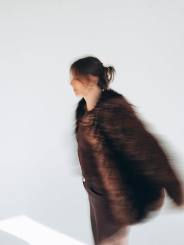 Veste mi-saison ZUBEK en marron