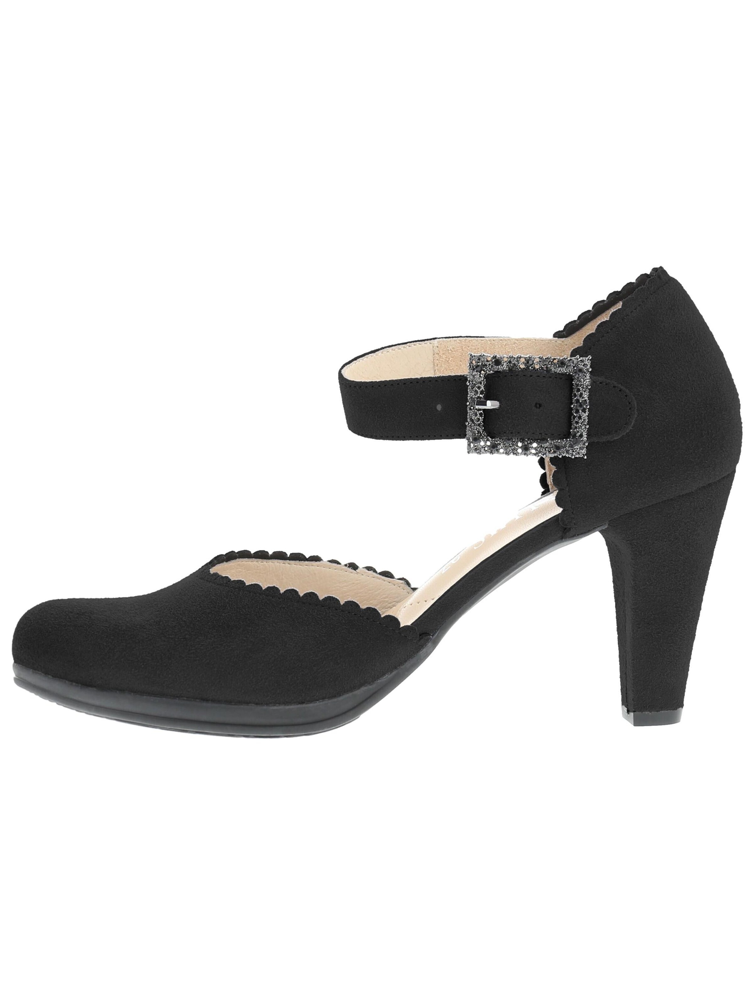XAVER LUIS Schuhmanufaktur Pumps 'Sofina' in Black: front