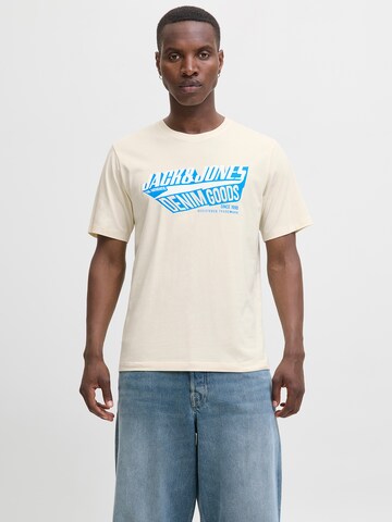 JACK & JONES Футболка в Белый: спереди