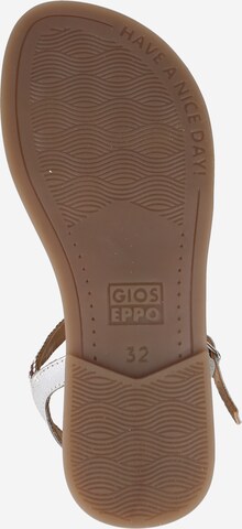 GIOSEPPO Sandaalit 'FERN' värissä valkoinen
