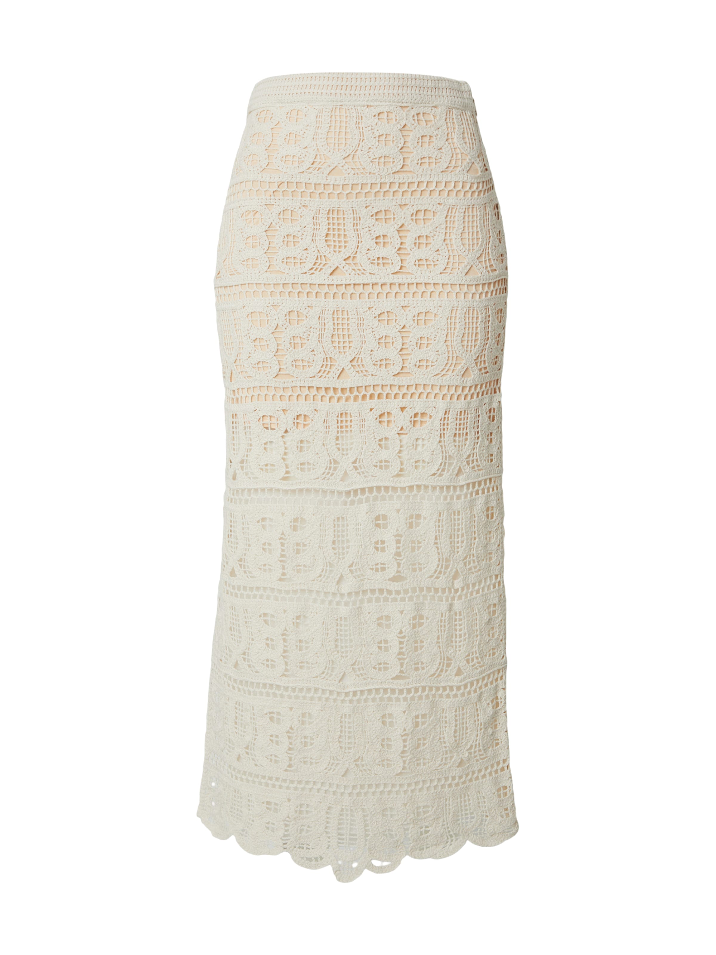 GUESS Юбка 'OCTAVIA' в Бежевый: спереди