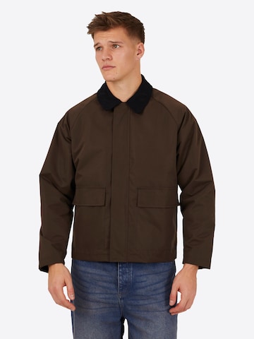 BRAVE SOUL Tussenjas in Bruin: voorkant