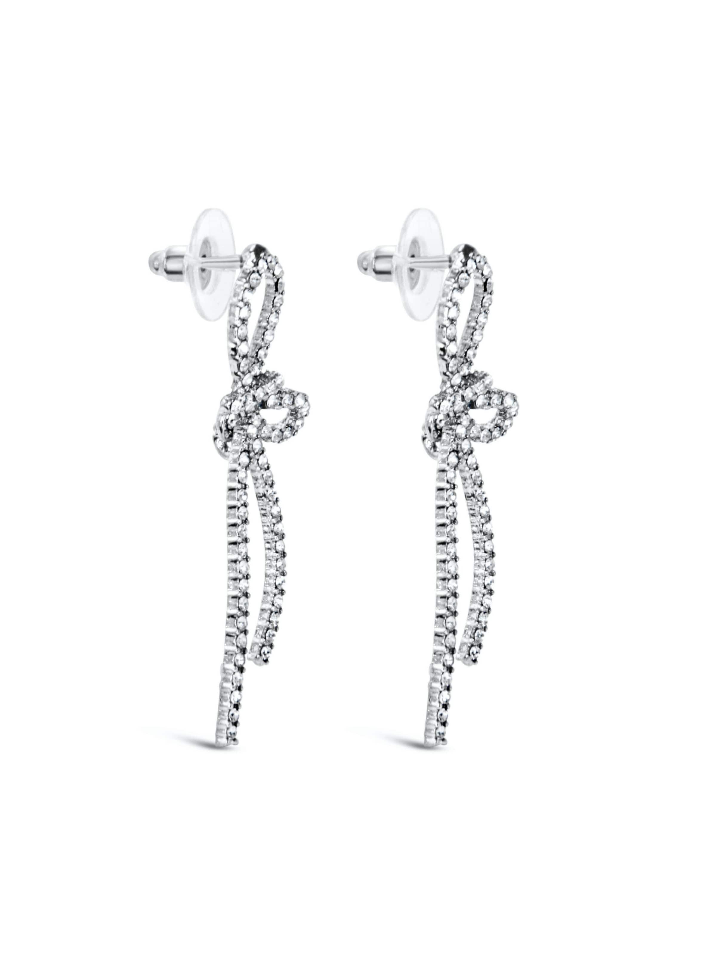 ARS-ARGENTI Earrings 'DEAR KNOT' in Silver: front
