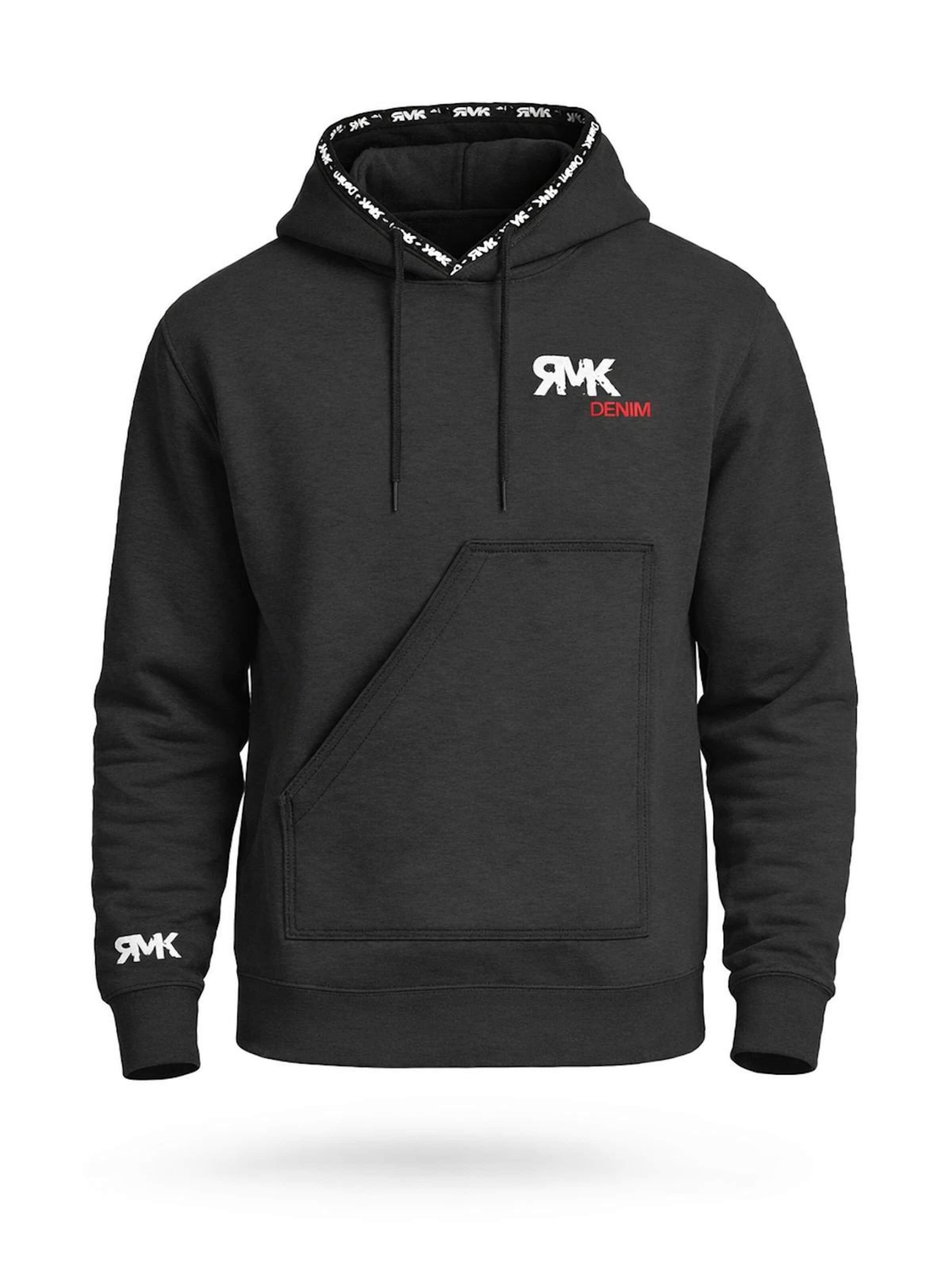 RMK Sweatshirt 'Bolsa'‌‌‌‌‌ in Schwarz: Vorderseite
