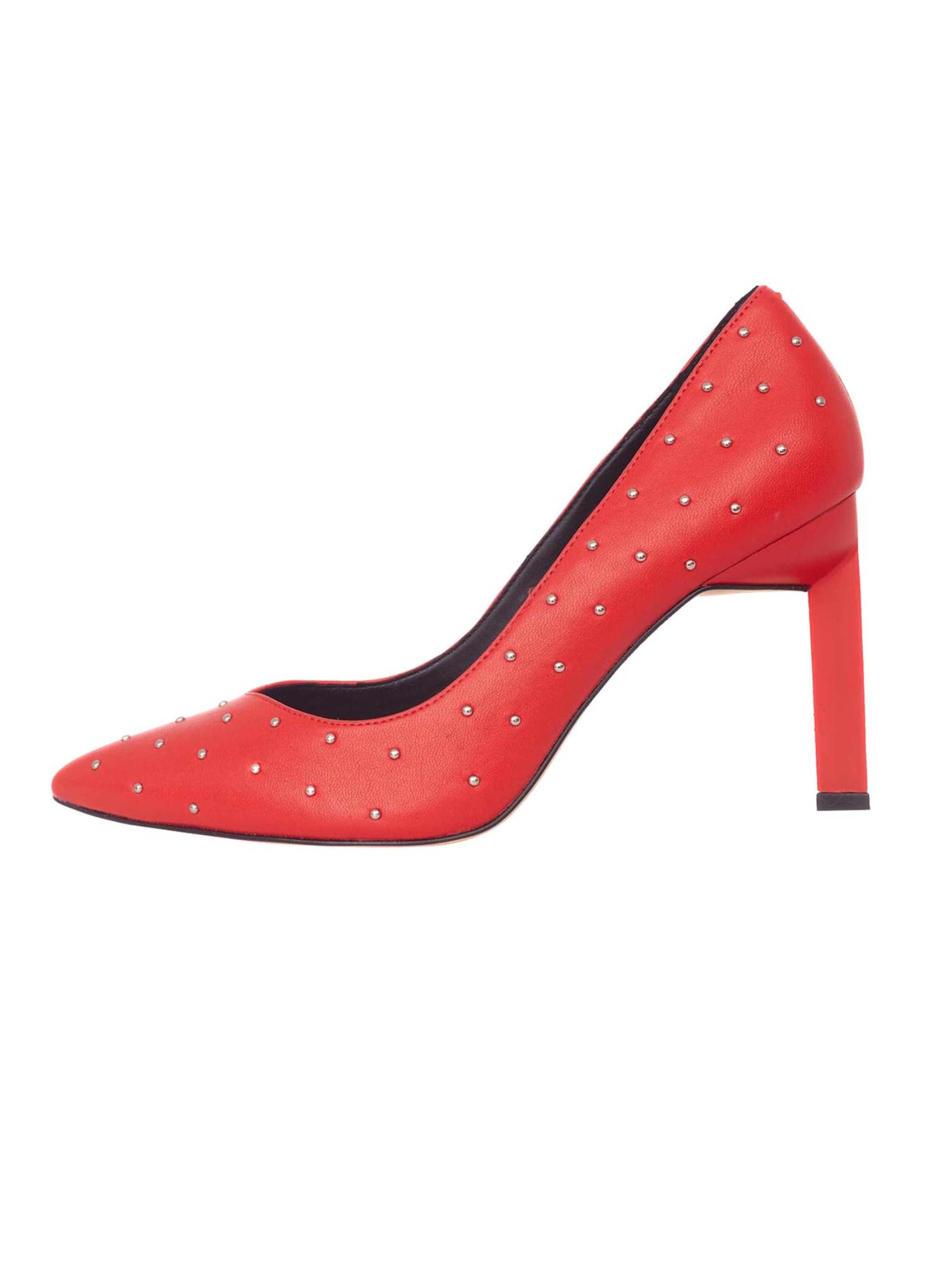Mangara Atelier Pumps 'Callisia' in Red: front