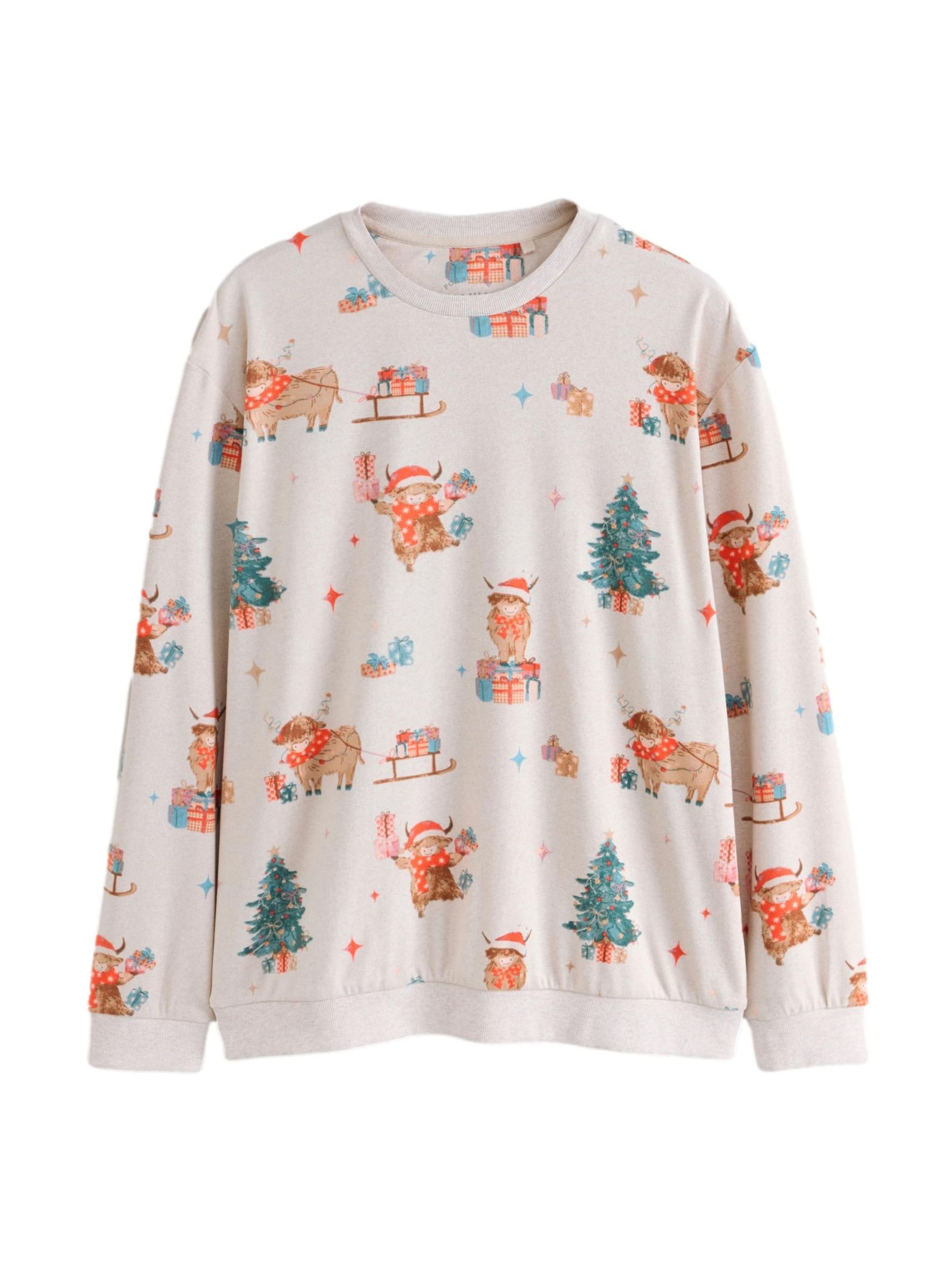 Next - Pijama comprido em bege