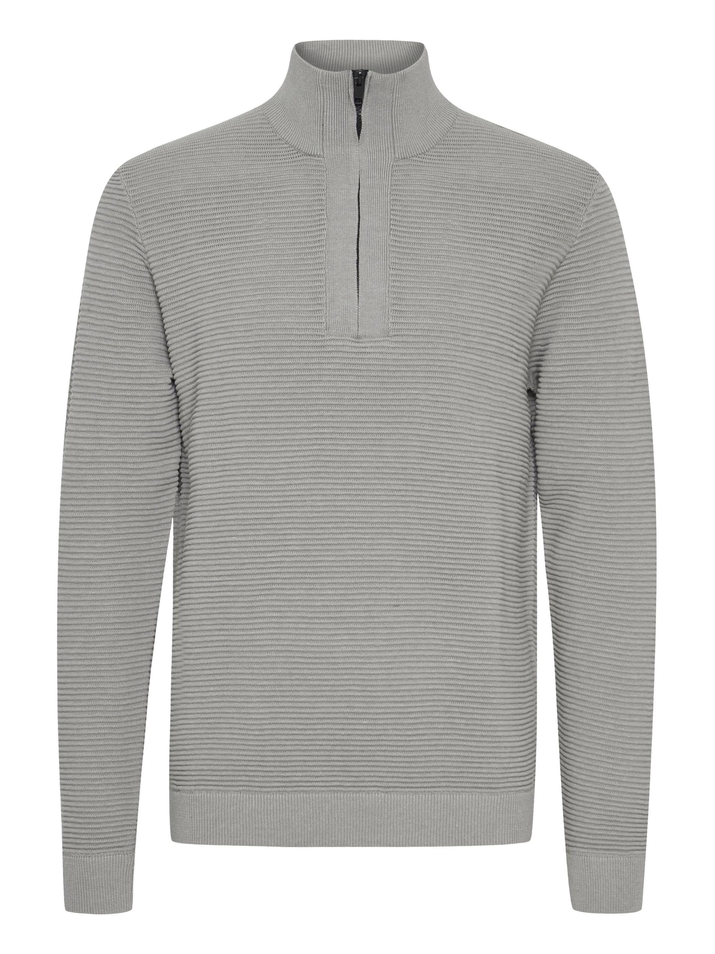 Pull-over 'Valencia' !Solid en gris : devant