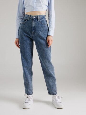 Effilé Jean 'MOM JeansS' Tommy Jeans en bleu : devant